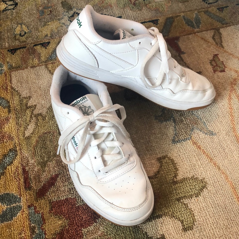 White Reebok Classic Club Sneaker